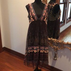NWT Johnny Was Vatusia Mesh Dress